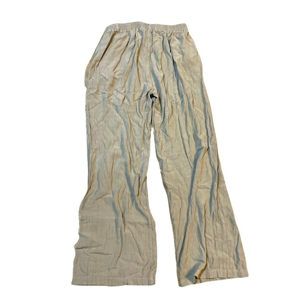 Nasty Gal Wide Leg Crinkle Viscose Pant - Picture 2 of 6